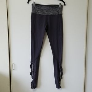 Lululemon Athletica Gray Ruffle Leggings - Size 6
